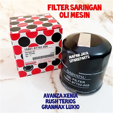 Jual ORI FILTER OLI AVANZA XENIA RUSH TERIOS GRANDMAX LUXIO