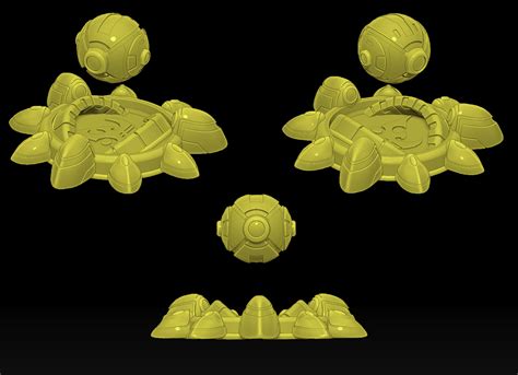 3d File Starcraft 2 Protos Cannon Printable Model 🔫・template To