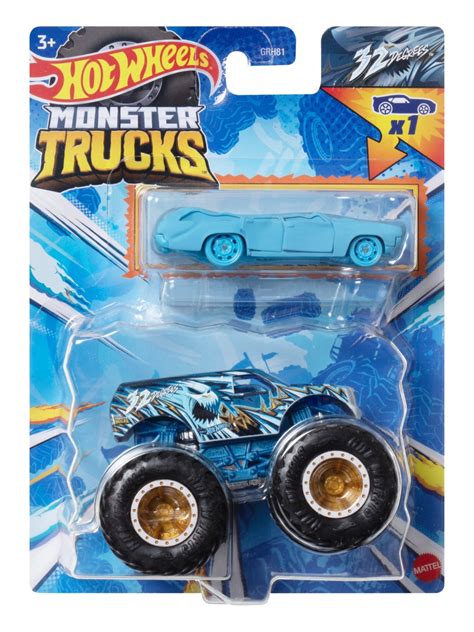 Esell Ro Hot Wheels Monster Truck Si Masinuta Metalica Degrees