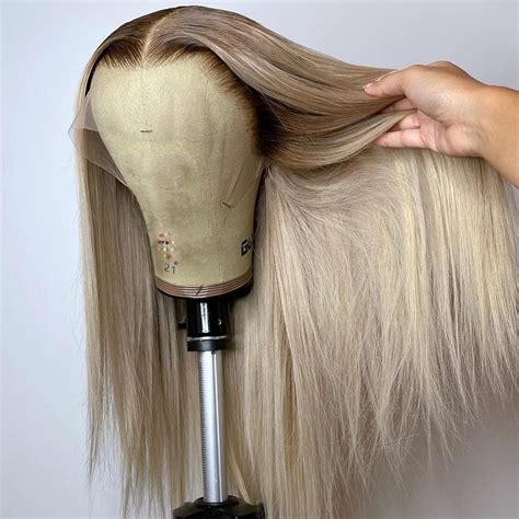 Amazon Koinu Ash Blonde Wig Human Hair 13x4 Transparent Lace