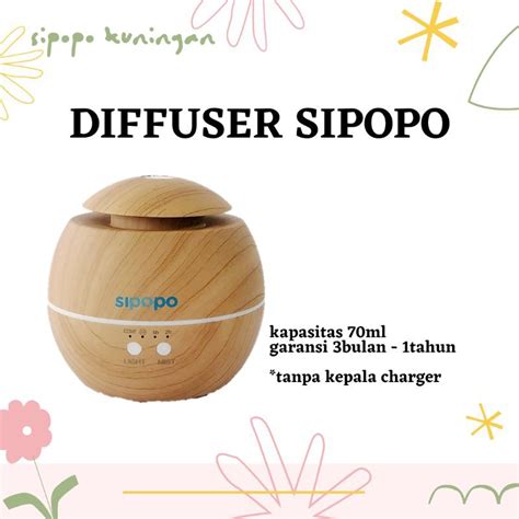 Jual DIFFUSER SIPOPO 70ML PEMBERSIH UDARA ALAT UAP Shopee Indonesia