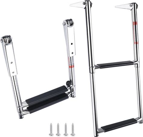 Xinkunmarine 3 Step Telescoping Dive Ladder For Boat 304