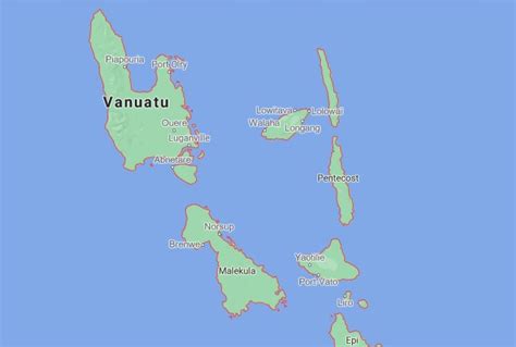 Terremoto De En Sacude A Vanuatu Y Provoca Alerta De Tsunami