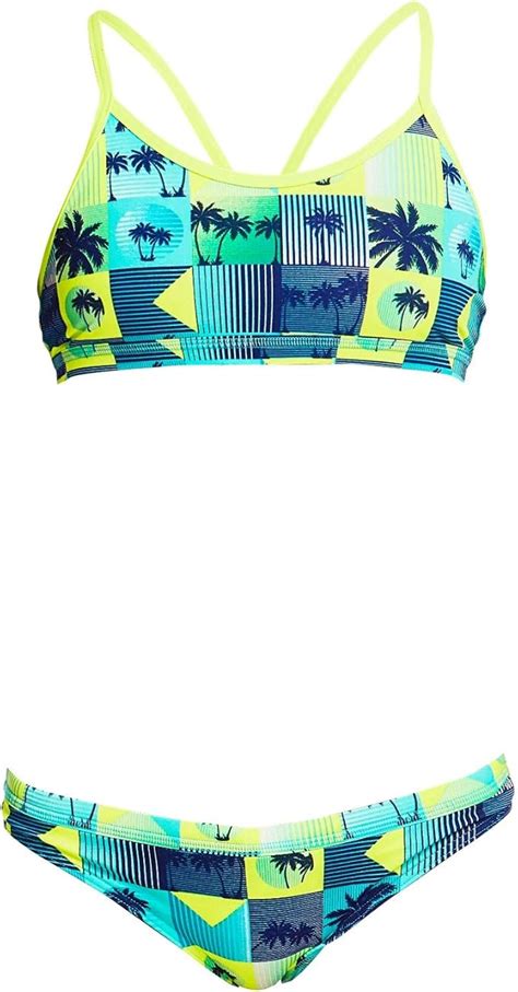 Funkita Funkita Bikini Set Mädchen Pop Tropo chlorbeständig und