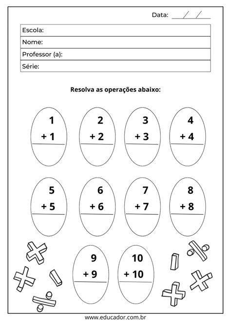 Continhas De Matem Tica Para O Ano Do Ensino Fundamental Explorando