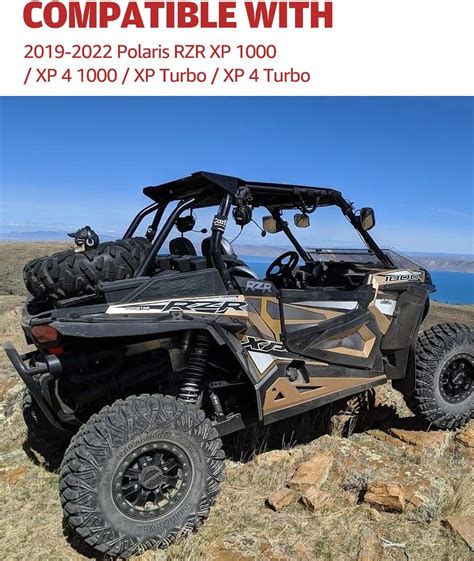 A UTV PRO Parachoques Trasero Desert Para Polaris RZR XP 1000XP 4