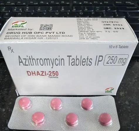 Azithromycin Mg Tablets Ip At Rs Strip Of Tablets