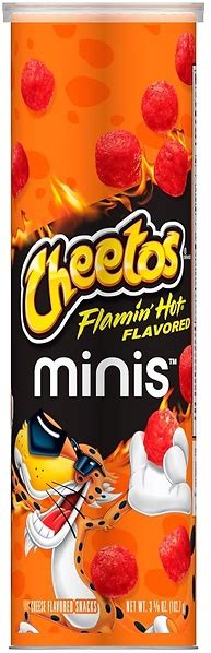 Amazon Deal On Minis Cheetos Canister Flamin Hot Bites