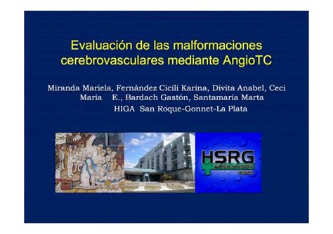 PDF Evaluación de las malformaciones cerebrovasculares observar