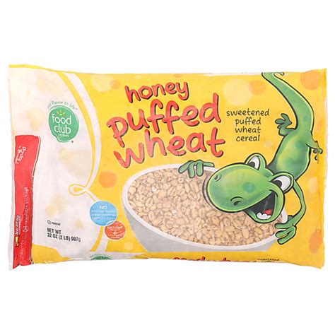 Honey Puffed Wheat Sweetened Puffed Wheat Cereal Shop Priceless Foods