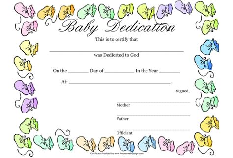 New Baby Christening Certificate Template – Sparklingstemware