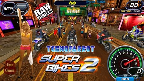 Super Bike 2 Raw Thrills Full Playthrough 19 Tracks Teknoparrot