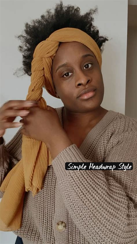 Simple Headwrap Style Artofit