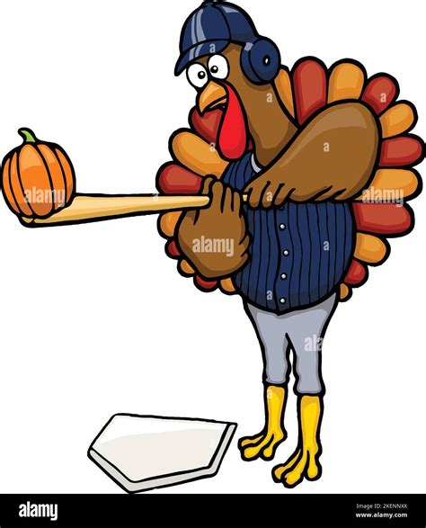 Cartoon Thanksgiving Turkey Basketball Player Stock Vector Image And Art