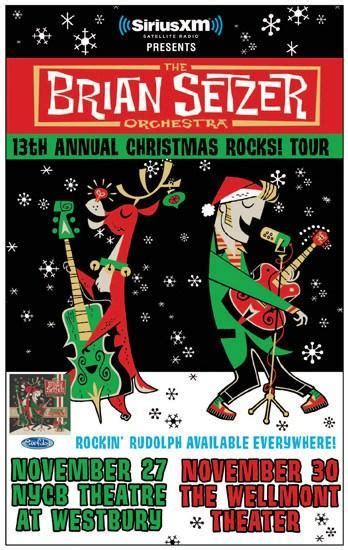 SiriusXM Presents The Brian Setzer Orchestra’s 13th Annual Christmas ...