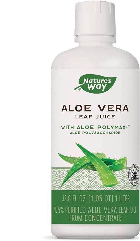 Amazon Nature S Way Premium Quality Aloe Vera Leaf Juice