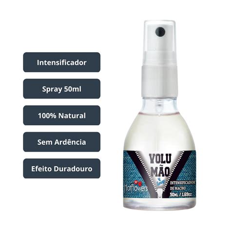Lubrificante Intimo Spray Ml Aumento Peniano Imediato Intensificador De Macho Volumao Hot