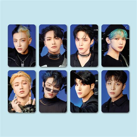 Ateez Photocard Set The World Ep Movement Concept Ot Etsy Australia