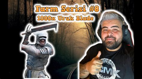 1000x Farm Serisi 8 Uruk Blade Farm 1000 Adet Luferson Castle Knight