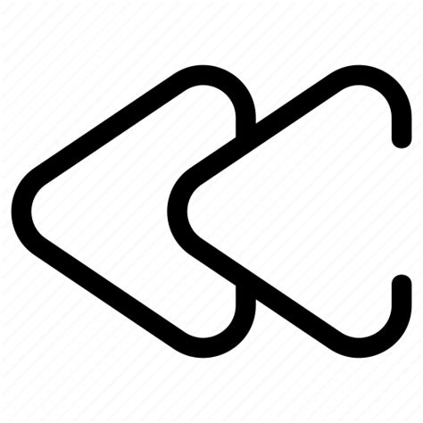 Reverse Button Arrow Arrows Web Direction Icon Download On