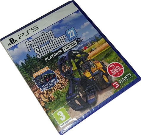 SYMULATOR FARMY 2022 FARMING SIMULATOR 22 PLATINUM EDITION PL PS5