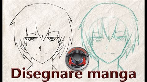 Come Disegnare Un Viso In Stile Manga Il Volto Maschile Youtube