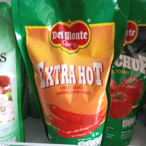 Jual Saos Sambal Extra Hot Delmonte 1kg Saos Tomat Delmonte Shopee Indonesia