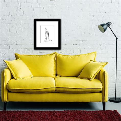 Michael Binkley Haiku Digital Vector Drawing Kneeling Female Nude Woman Figure For