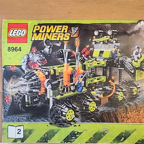 Lego Toys Lego Power Miners Titanium Command Rig Poshmark