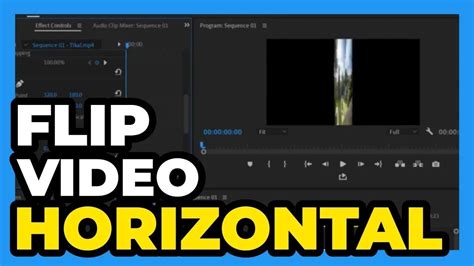 Premiere Pro Cc How To Flip Video Horizontally Youtube