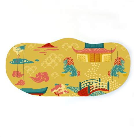 Japanese Wanderer - designer placemat created by Draper & Harlow