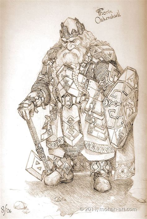 Thorin Fantasy Character Design Fantasy Dwarf Concept Art Characters