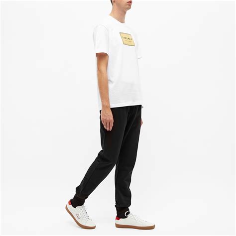 Versace Via Gesu Logo Tee White END UK