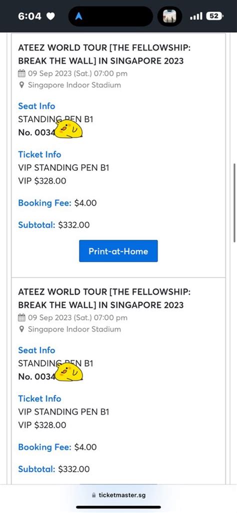 Wts Lfb X Vip Ateez Ticket Tickets Vouchers Event Tickets On Carousell