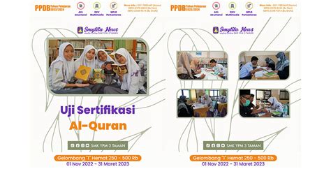 Uji Sertifikasi Al Quran Smk Ypm Taman