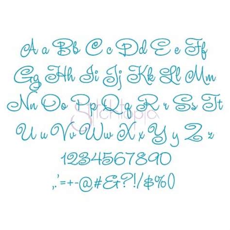 Beach Vibes Embroidery Font 3 35 4 5 6 Stitchtopia