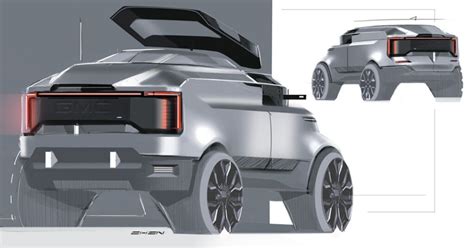 Gm Design Sketches Show How Chevy And Gmc Could Style New Suvs And