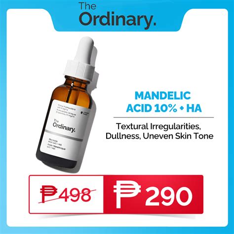 The Ordinary Mandelic Acid 10 Ha Blackhead Remover Peeling Lotion Pore Minimizer Serum 30ml