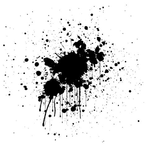 vector splatter black color background vector design stock vector