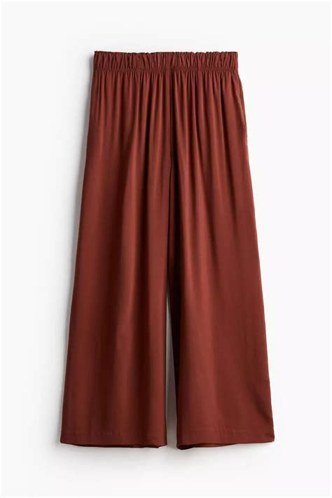 Buy Handm Cropped Pull On Trousers Online Zalora Malaysia
