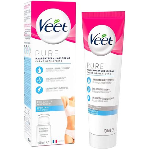 Veet Hårfjerningscreme Pure Bikini Armpits 100 ml