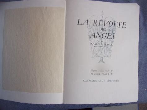 La R Volte Des Anges By A Atole France Arobase Livres