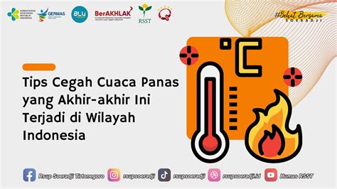 Tips Menghadapi Cuaca Panas Berikut Penjelasannya