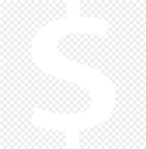 White Dollar Sign Png Transparent With Clear Background Id 204391 Toppng