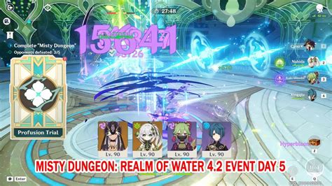 Misty Dungeon Realm Of Water 4 2 Event Day 5 Hyperbloom Free Trial