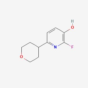 Buy 2 Fluoro 6 Tetrahydro 2H Pyran 4 Yl Pyridin 3 Ol BenchChem