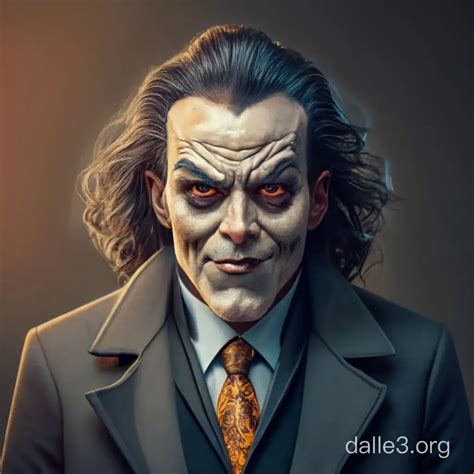 Realistic Scary Villain Portrait Dalle3 Ai
