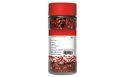Keya Red Chilli Flakes Wonder Hot Bottle Grams GoToChef