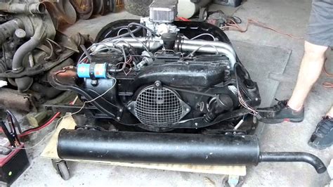 Vw Air Cooled 1700cc Engine Youtube