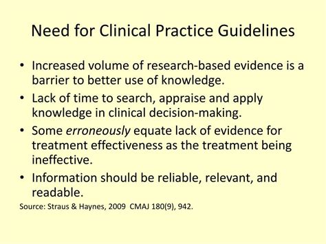 Ppt Critical Appraisal Of Clinical Practice Guidelines November 6